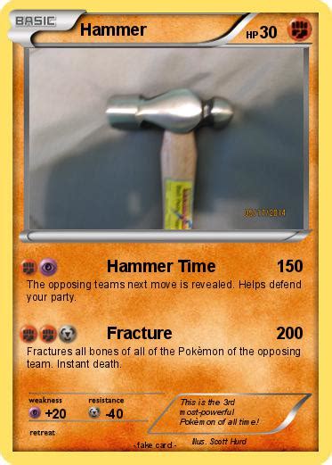 Pokémon Hammer 292 292 - Hammer Time - My Pokemon Card