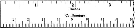 Printable Rulers With Centimeters And Inches