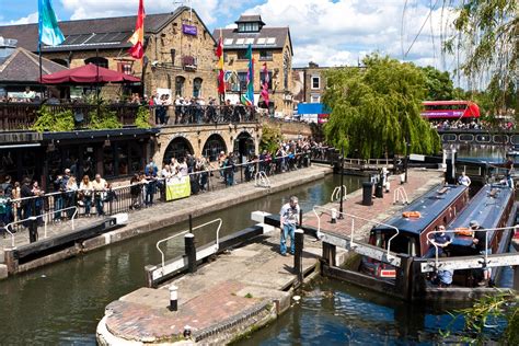 Camden Market Reopened Today With Social Distancing In Place