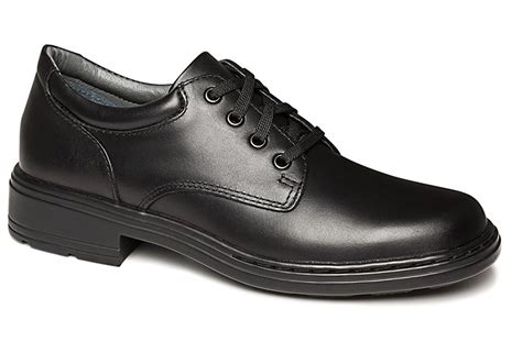 Clarks Infinity Senior Black Leather School Shoes | Brand House Direct