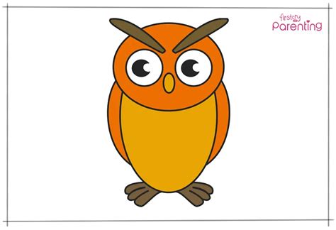 How to Draw a Owl for Children - A Step-by-Step Guide With Pictures