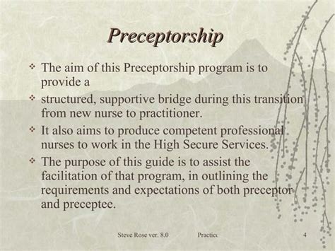 Nursing guide to preceptorship