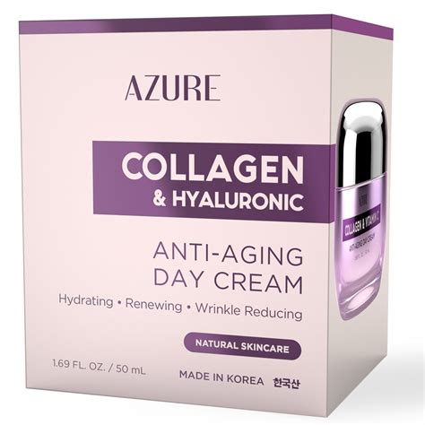 Collagen & Hyaluronic Anti-Aging Day Cream – Azure Skincare