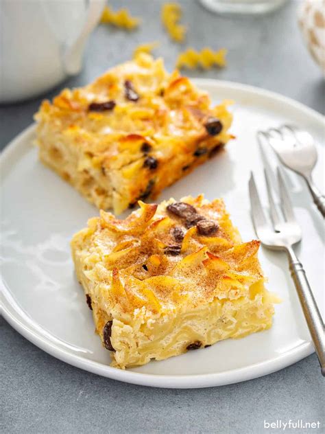 Noodle Kugel Recipe - Belly Full