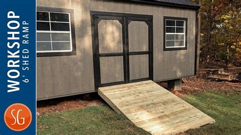 Wooden shed ramp plans Closeout