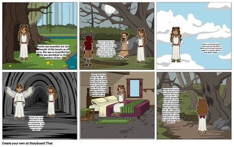 The Myth of Cupid and Psyche Storyboard by f10f2bf2