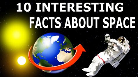 10 Interesting Facts about Space You didn't know - YouTube