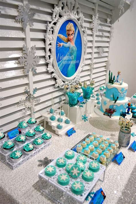 Frozen (Disney) Birthday Party Ideas | Photo 1 of 28 | Frozen theme ...