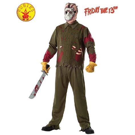 Jason Voorhees Friday the 13th Costume - Hire – Cracker Jack Costumes ...