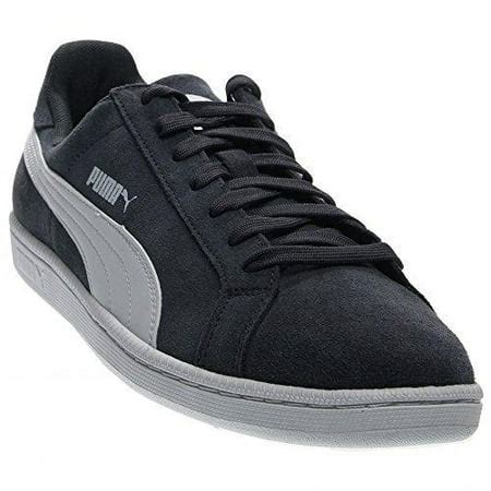 Puma - PUMA Men's Smash Leather Classic Fashion Shoe Sneaker, Navy ...