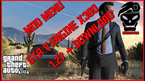 MOD MENU GTA V EGINE XBOX 360 1 27 + Download - YouTube