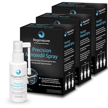 Minoxidil Treatment for Male Pattern Hair Loss | 3 Months Supply