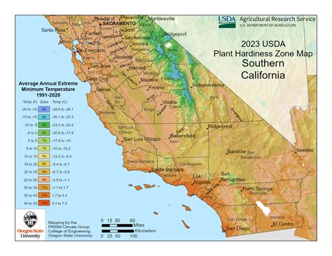 USDA Map Of Planting Zones For California | Gardening Know How