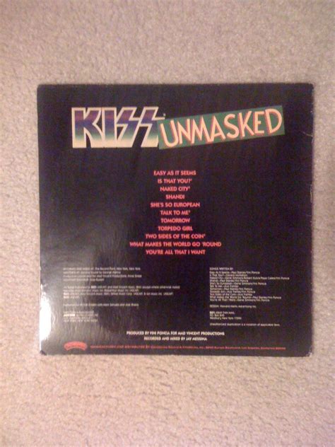 KISS “UNMASKED” ALBUM POSTER FROM 1980 – CHECK IT OUT! | Metal Odyssey ...