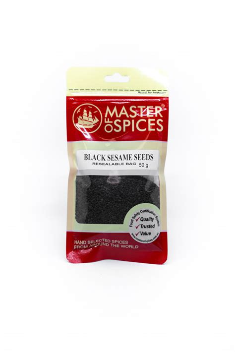 Black Sesame Seeds (50g) - Todarellos