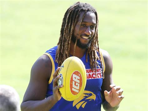 Nic Naitanui relishing the bump and grind of training as he close in on ...