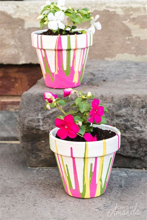 21+ Best Flower Pot Painting Crafts to Try this Year