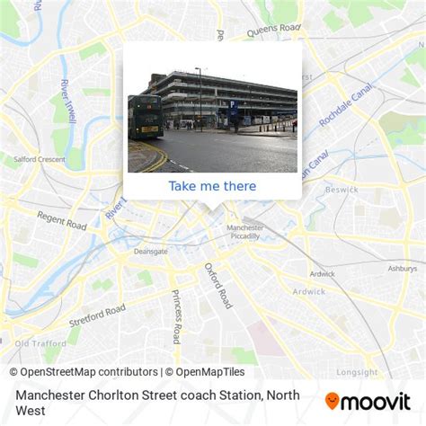 How to get to Manchester Chorlton Street coach Station by Light rail ...