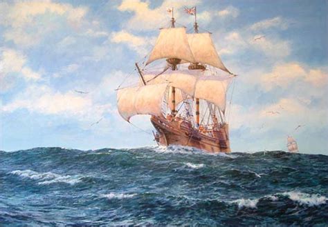 The Mayflower's Voyage and Arrival in Massachusetts