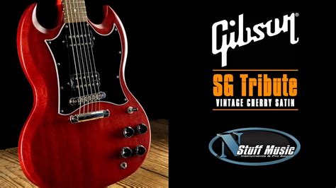 Gibson SG Tribute - In-Depth Demo! - YouTube