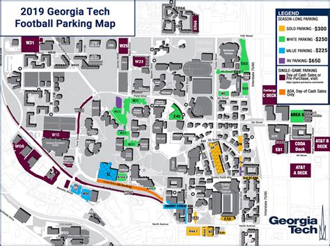 Clemson Campus Map