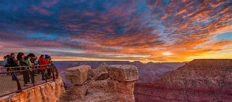 sunset and sunrise at grand canyon