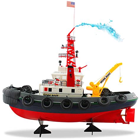 Buy POCO DIVO US Seaport Super Work Boat RC Tugboat 2.4Ghz Radio ...