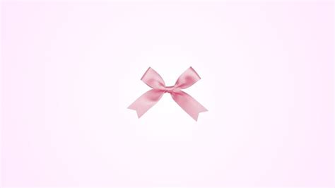 Coquette Pink Ribbon Wallpaper for Desktop, MacBook, iPad