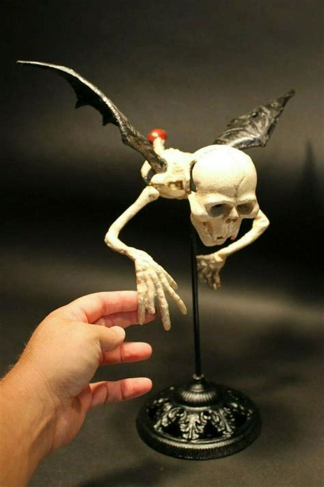 Cast Iron Flying Skeleton Halloween Decoration Statue - Oct 30, 2019 ...