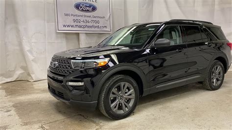 Black 2021 Ford Explorer