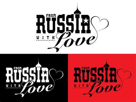 From Russia With Love - logo by Tom Owen on Dribbble