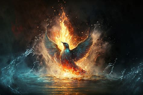 ArtStation - The Flyer, The Flame, The Fountain of Life