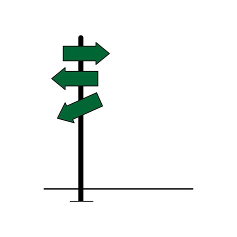 Signpost vector design 15937816 Vector Art at Vecteezy