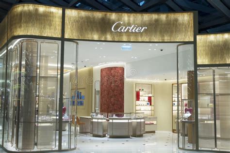 Cartier Store at Suvarnabhumi International Airport Bangkok Thailand ...