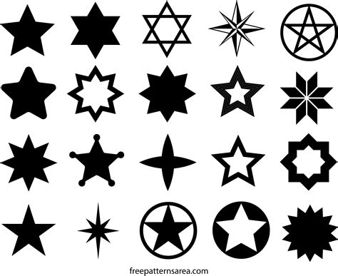 3d Star Shape Templates | HQ Template Documents