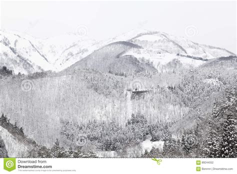 Shirakawa-go at winter stock photo. Image of heritage - 89244552