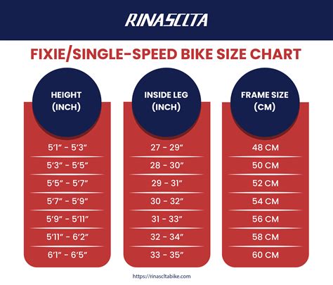 Road Bike Frame Size Height Chart - Infoupdate.org