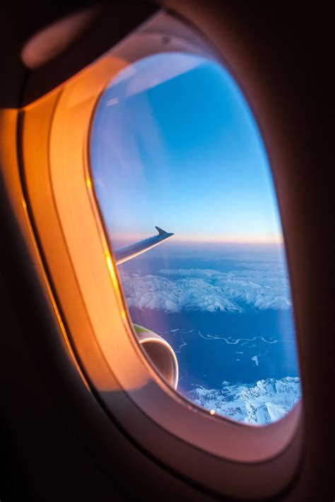 Airplane Window Wallpaper