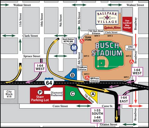 Where to Park at Busch Stadium | St. Louis Cardinals