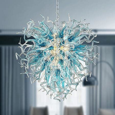 Longree Luxury Chandeliers Modern Hand Blown Glass Art Chandelier ...