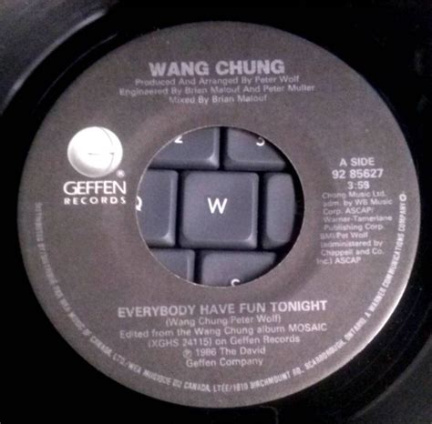 Wang Chung - Everybody Have Fun Tonight (1986, Vinyl) | Discogs