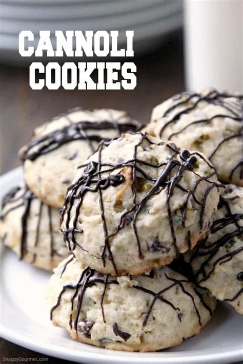 Holy Cannoli Cookies Recipe (Italian Christmas Cookies) - Snappy Gourmet