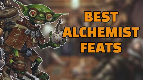 Top 10 Alchemist Feats in Pathfinder 2e - YouTube