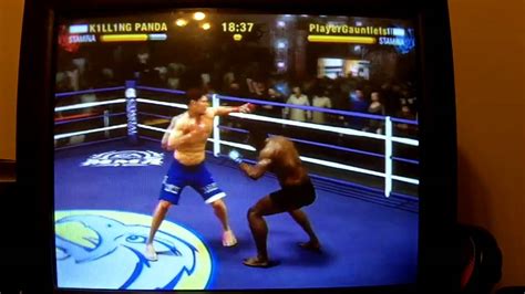 EA MMA Vale Tudo rules (K1LL1NG PANDA vs PlayerGauntlets) - YouTube