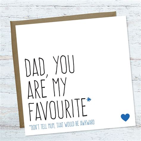 Fathers day card for dad Funny dad birthday cards Funny | Etsy | Funny ...