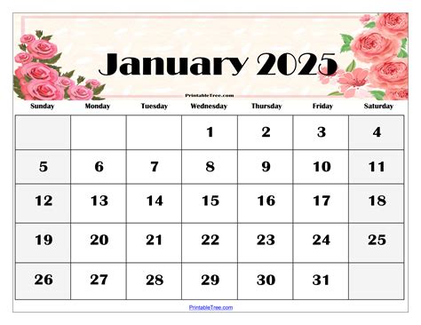 Free 2025 Printable Calendar No Download - Darya Emelyne