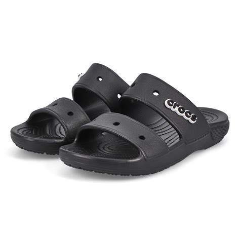 Crocs Women's Classic Crocs Slide Sandal - Bl | SoftMoc.com