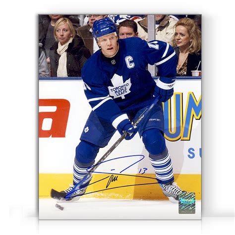 Mats Sundin Signed Toronto Maple Leafs Action 8X10 Photo | Heritage Hockey™