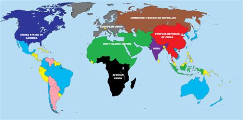 WW3: Major Factions by peacekeeper76 on DeviantArt