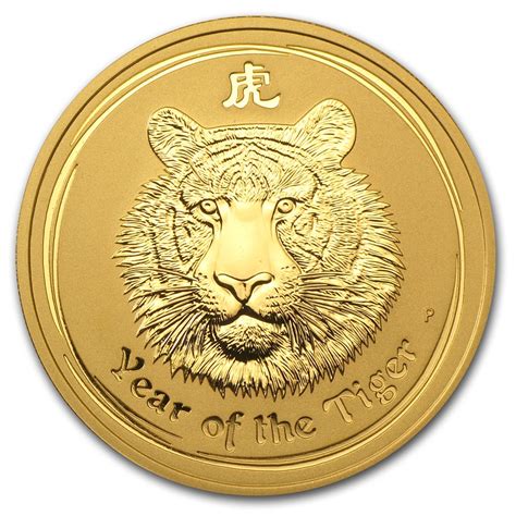 Australian Gold Lunar Series 2010 - Year of the Tiger - Circulated in ...